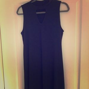 Like New Maurices black highneck mini dress!
